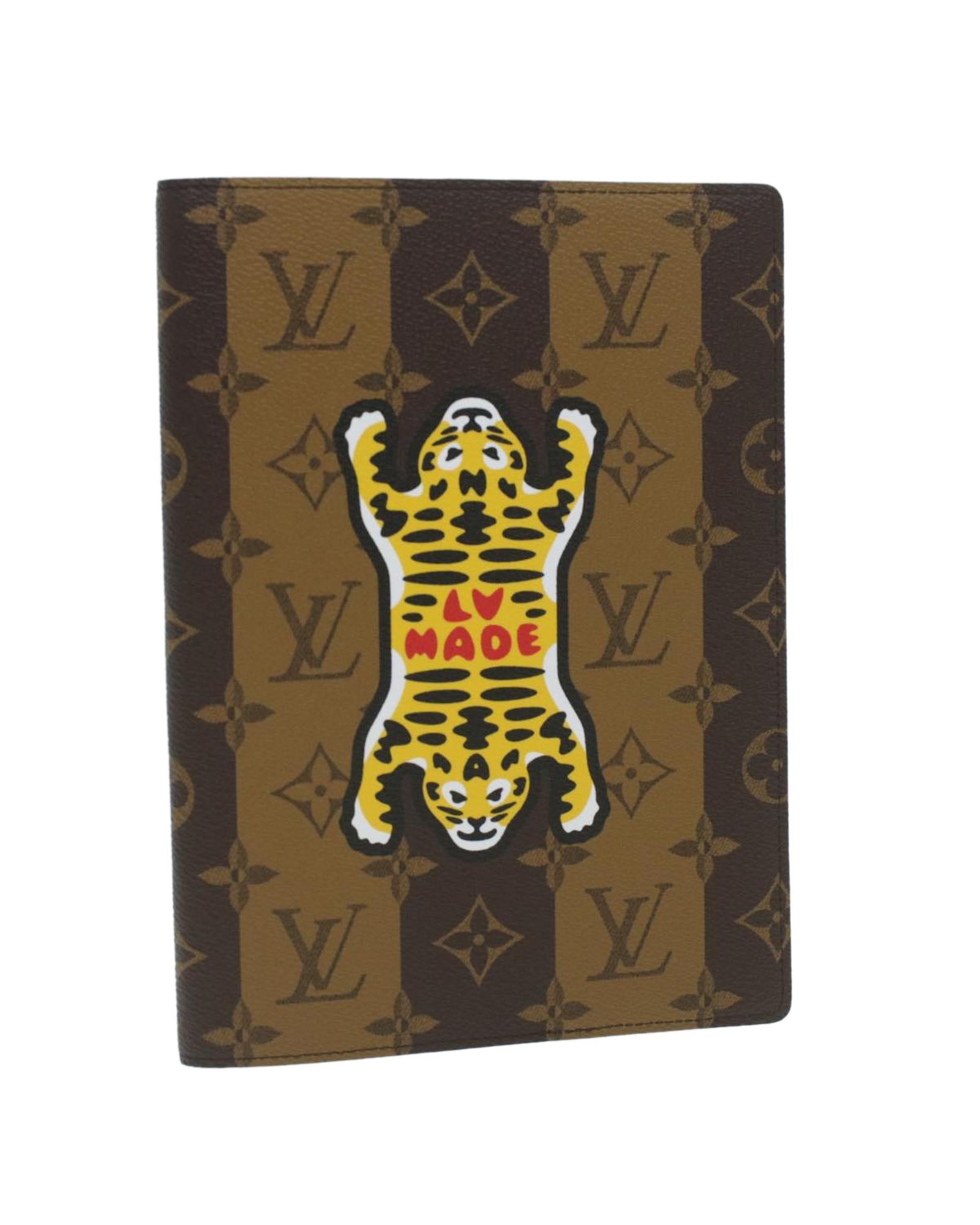 image of LOUIS VUITTON Stripe NIGO Quverture Carnet Cover