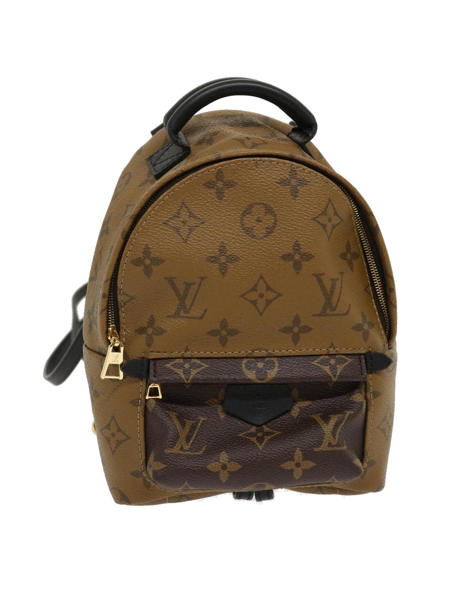 image of Monogram Reverse Palm Springs Mini Backpack - LOUIS VUITTON