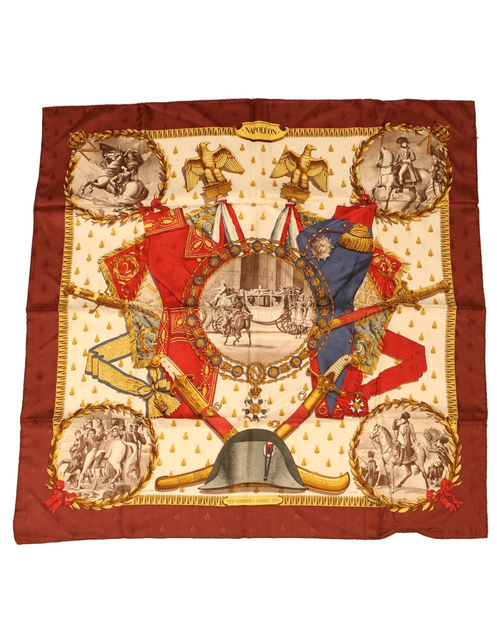 Image of Silk Napoleon Scarf