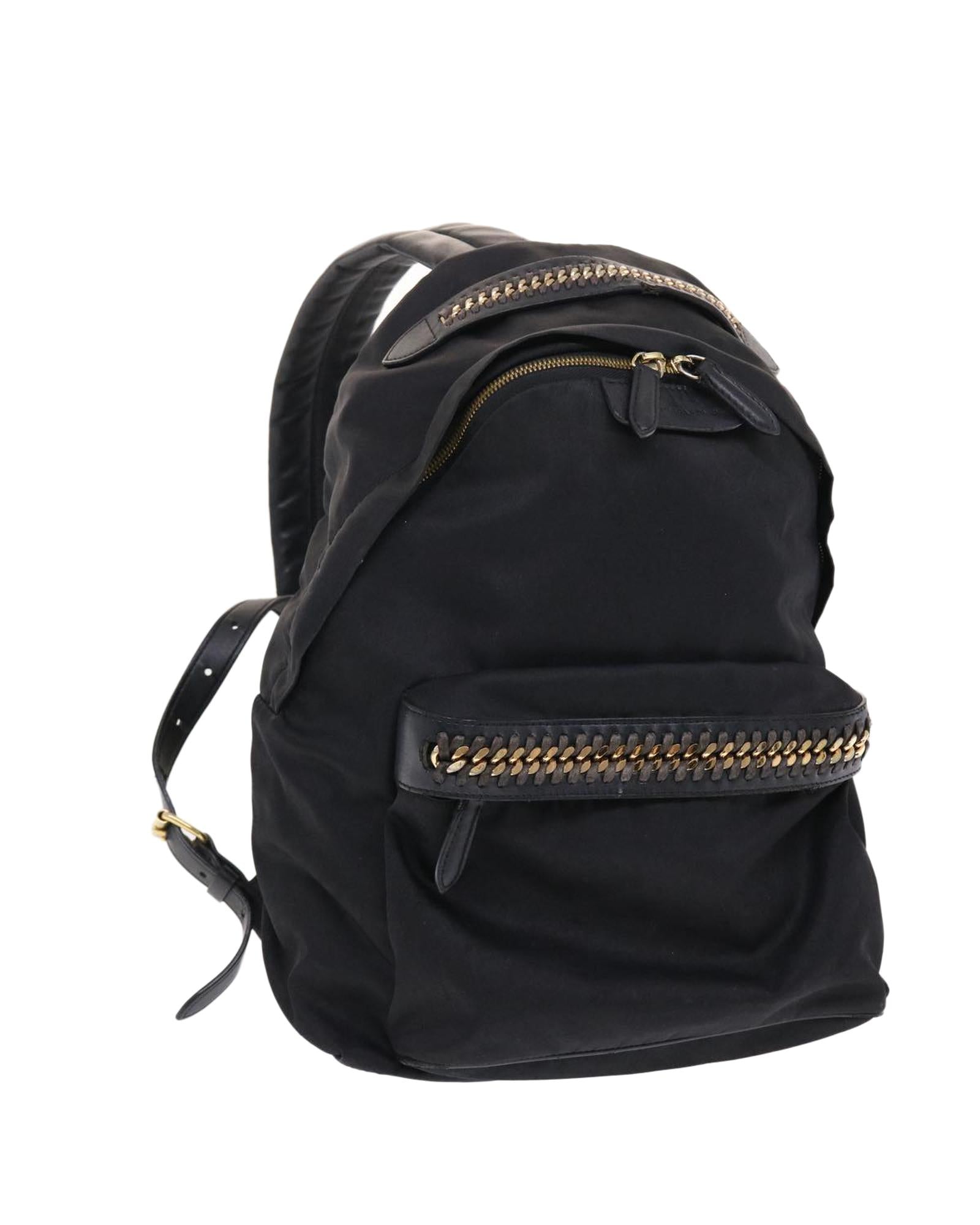 image of Black Nylon Backpack