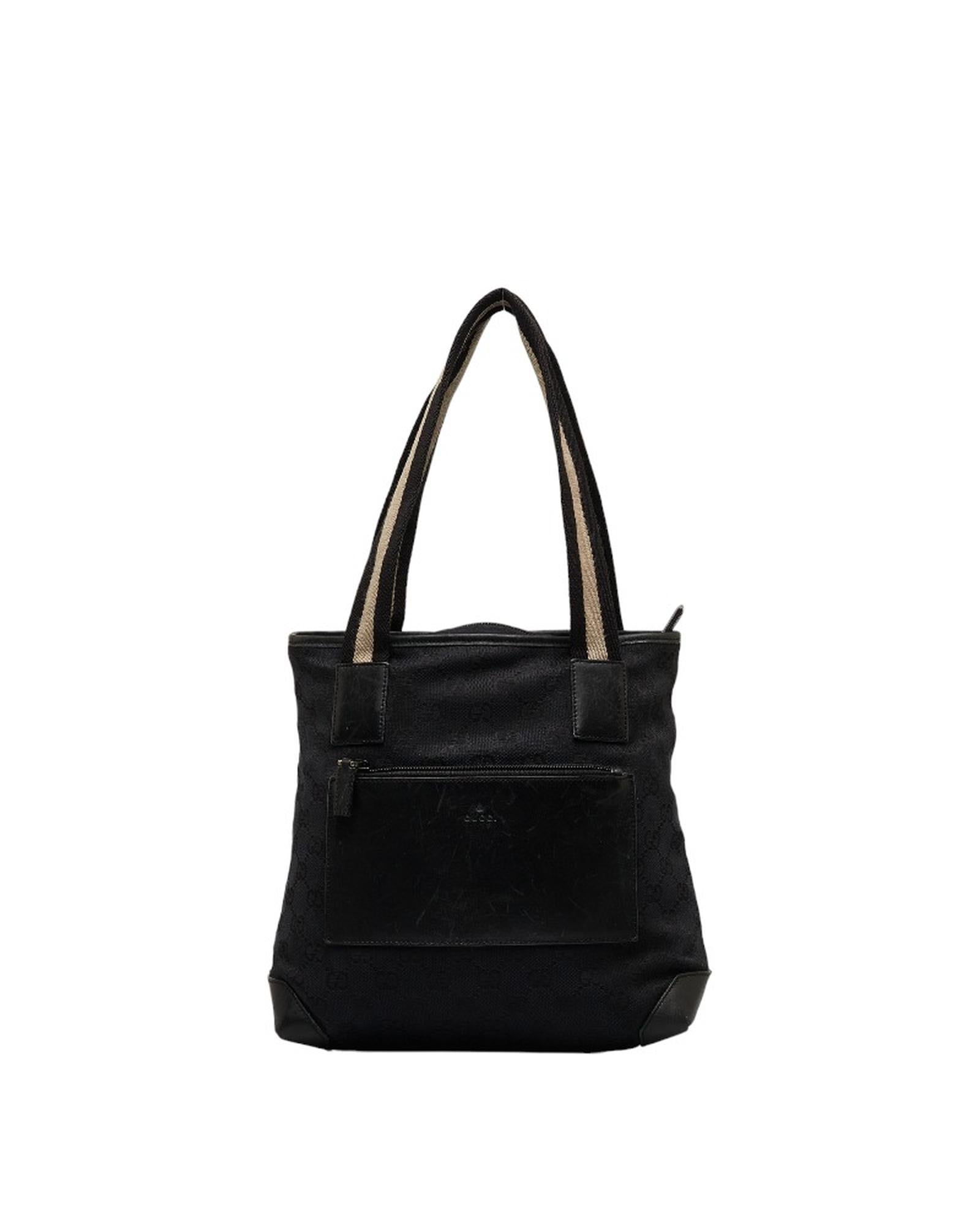 image of Canvas Tote Bag in Black