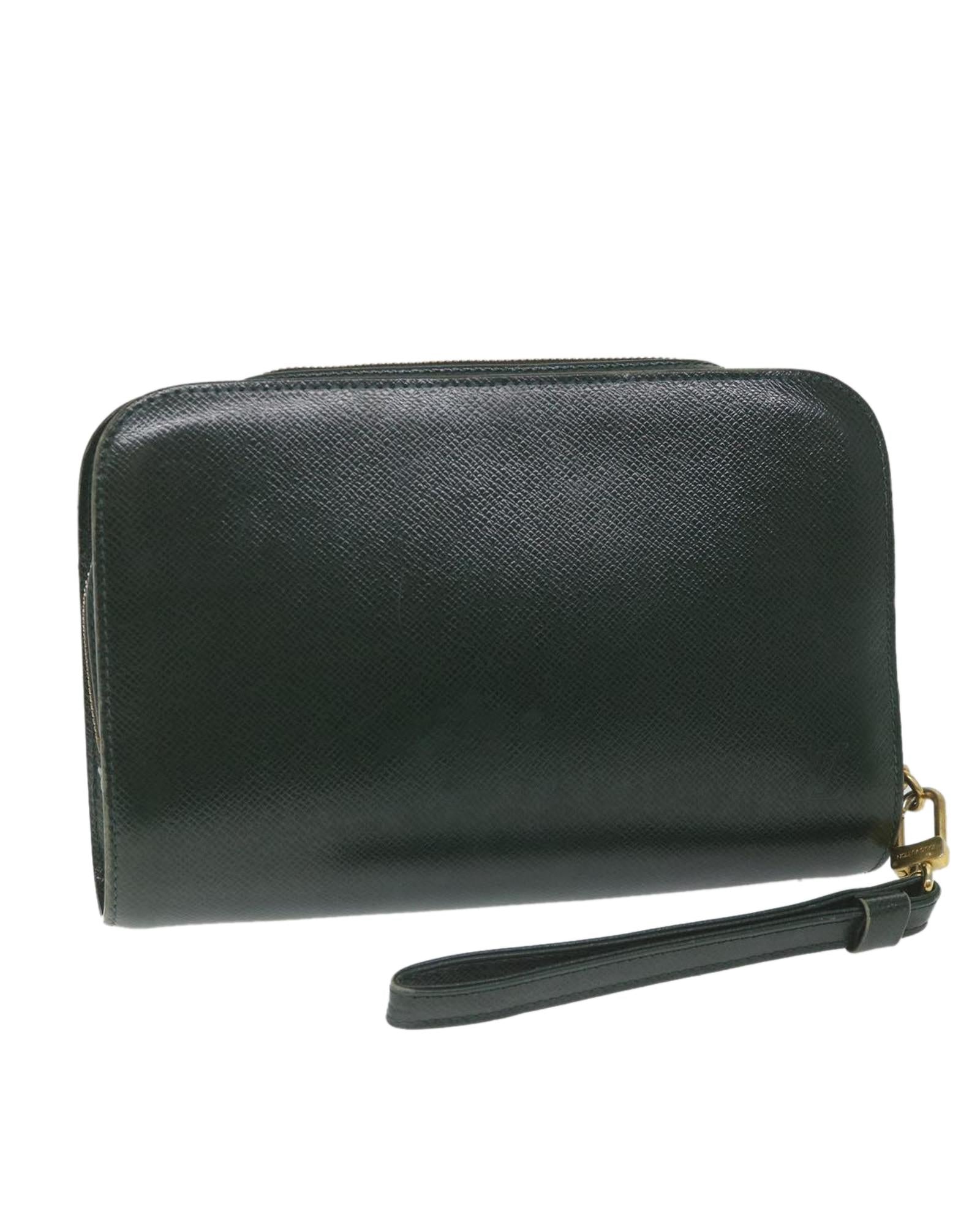 image of Epicea Taiga Leather Clutch Bag