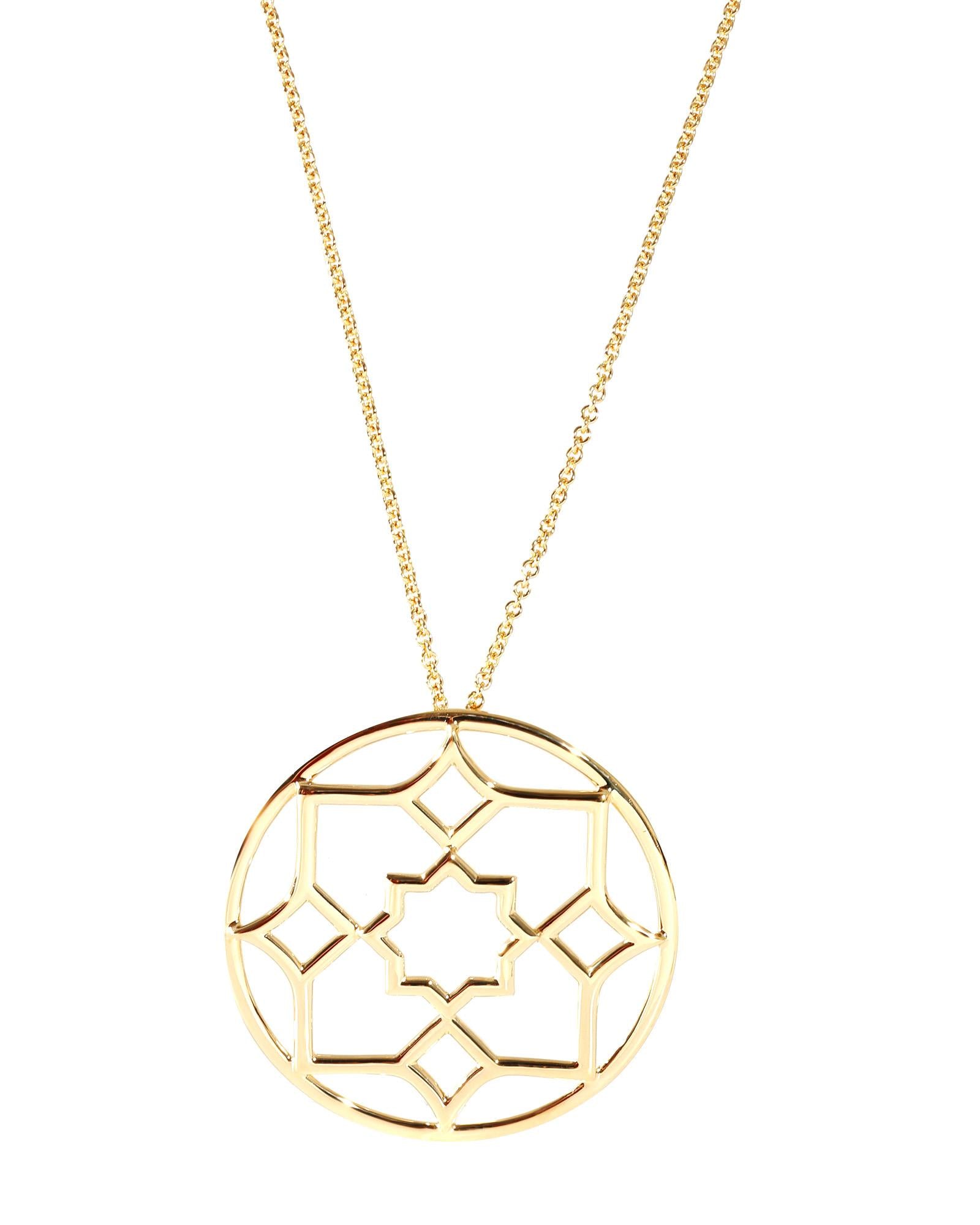 image of Marrakesh Large Pendant in 18k Yellow Gold