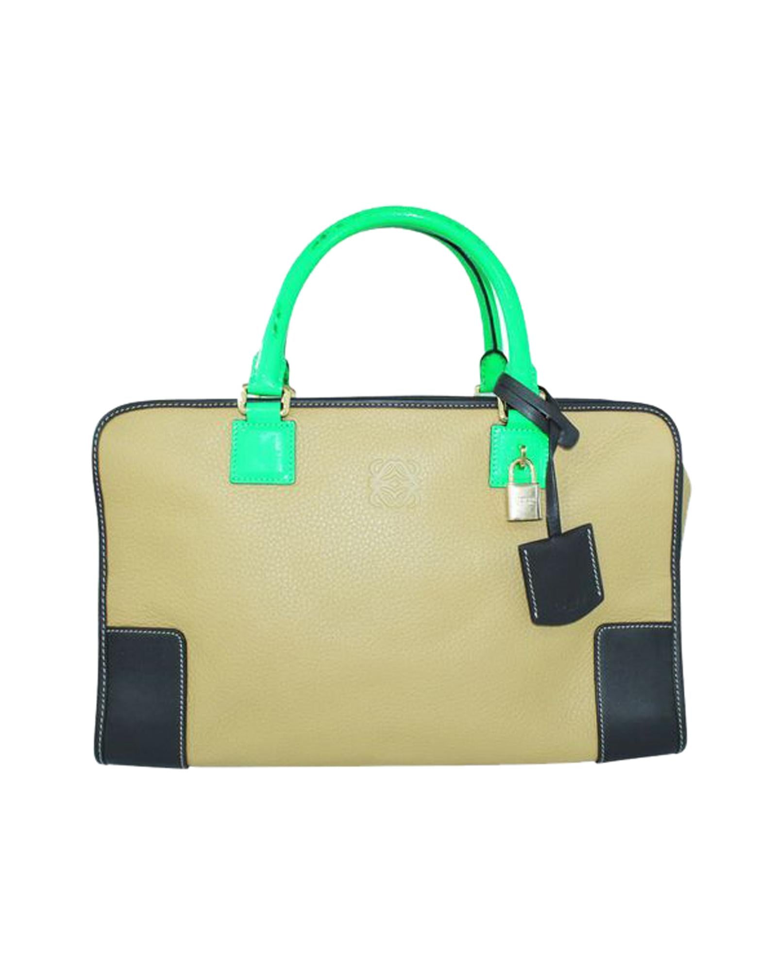 image of Patent Leather Handle Bag