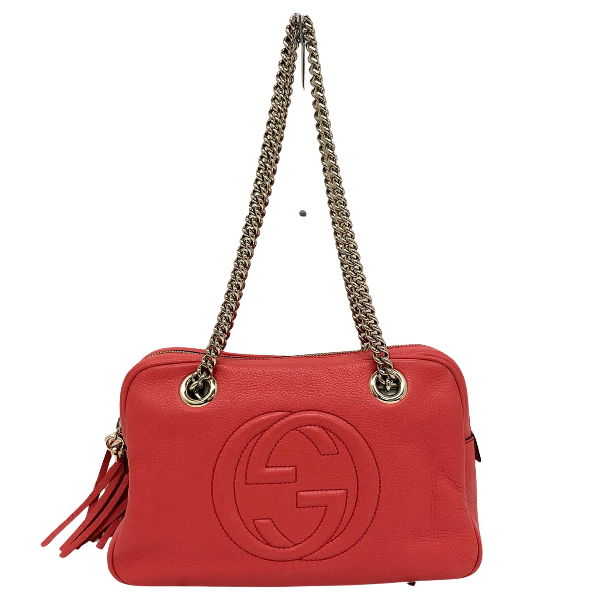 Image of Chic Leather Shoulder Bag