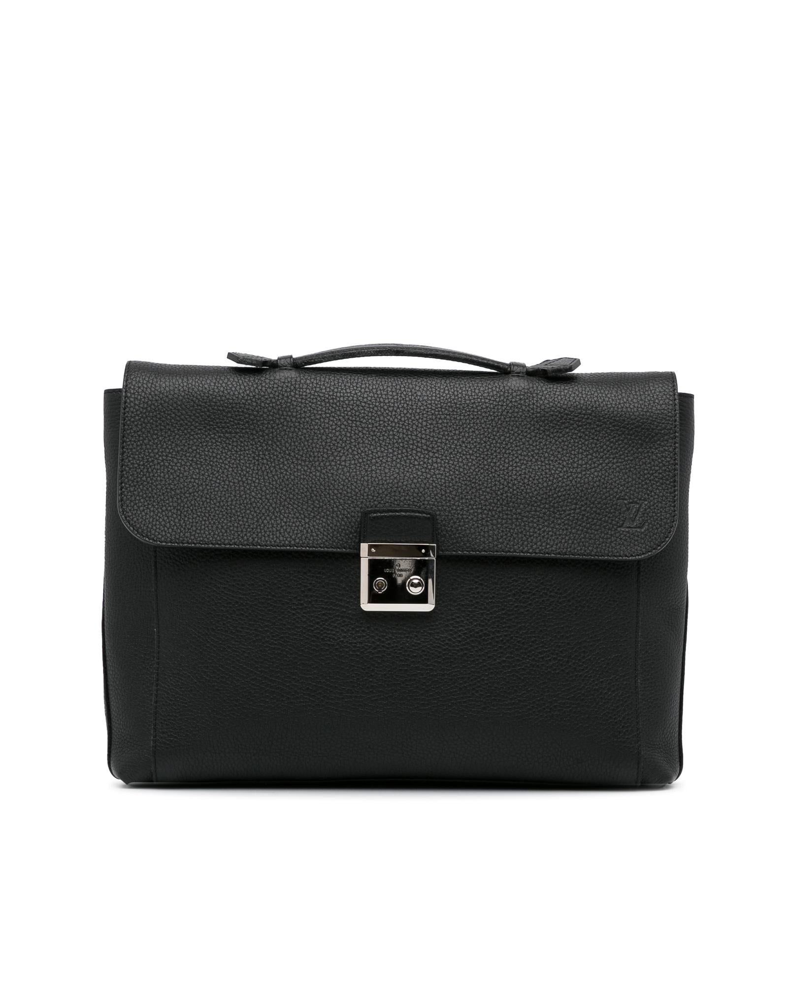 image of Taurillon Leather Business Bag