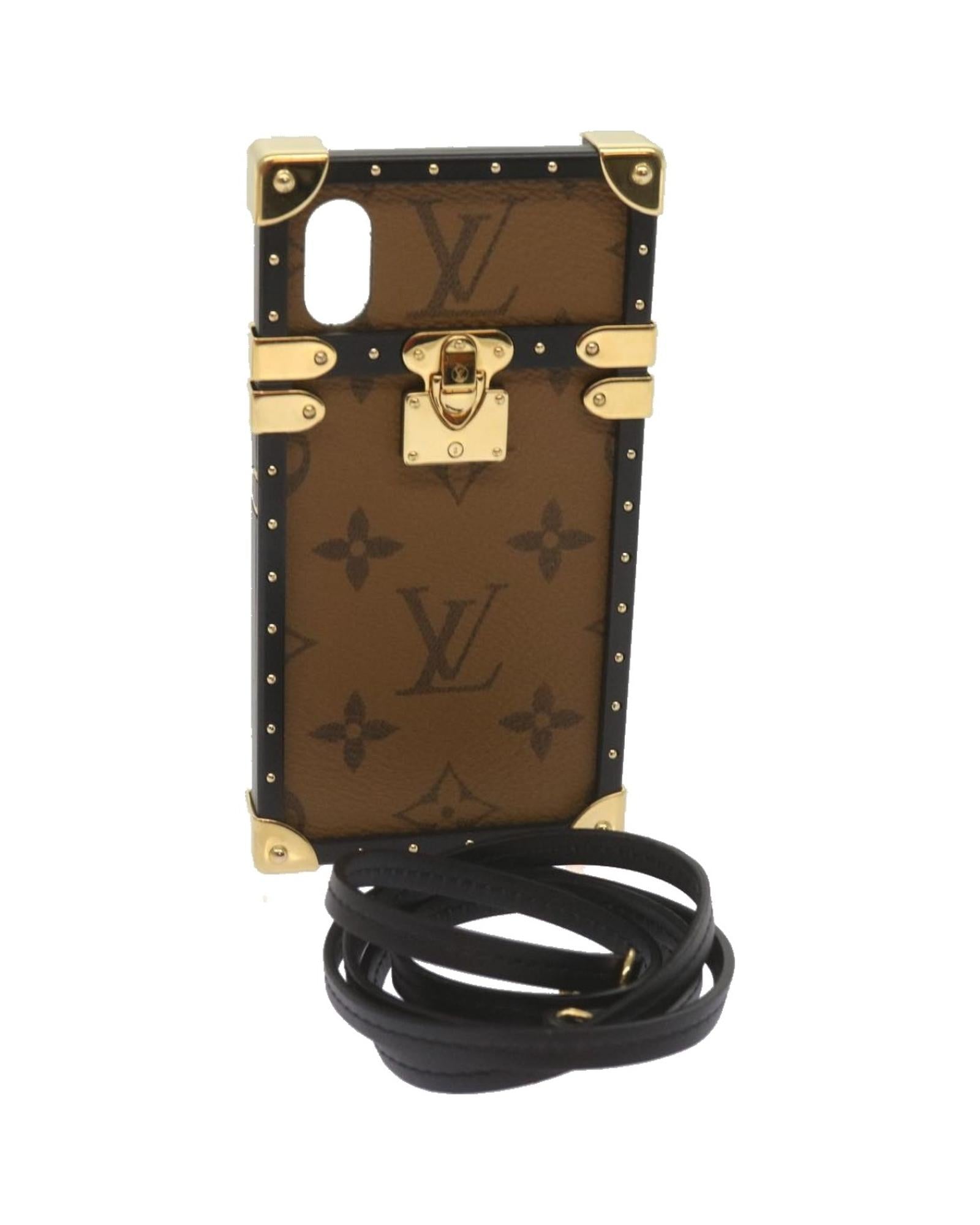 image of Monogram Reverse Eye Trunk iPhone X Case by Louis Vuitton