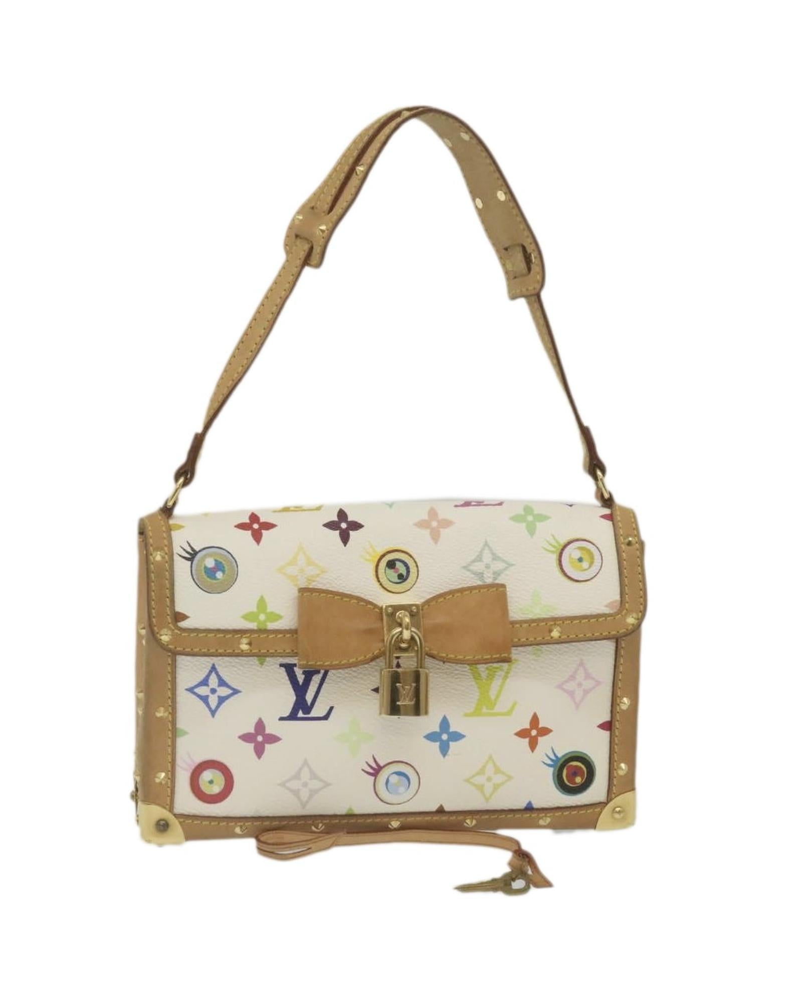 Image of Monogram Canvas Pochette Eye Miss You Handbag by Louis Vuitton