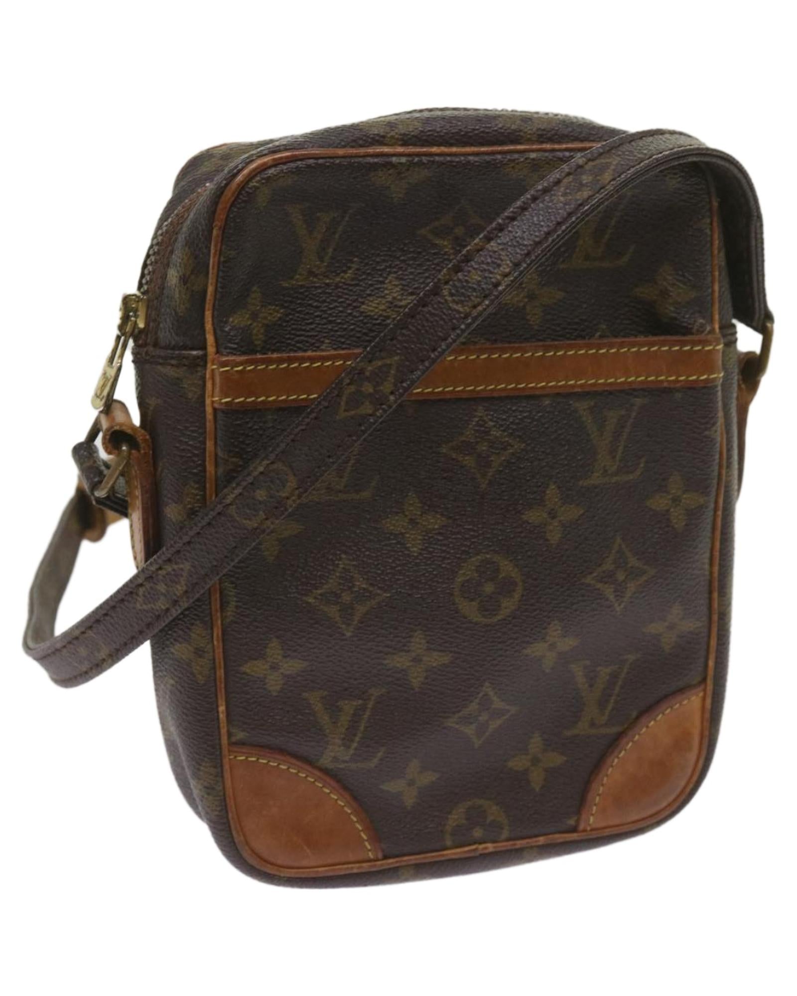 Image of Authentic Monogram Shoulder Bag with Adjustable Strap