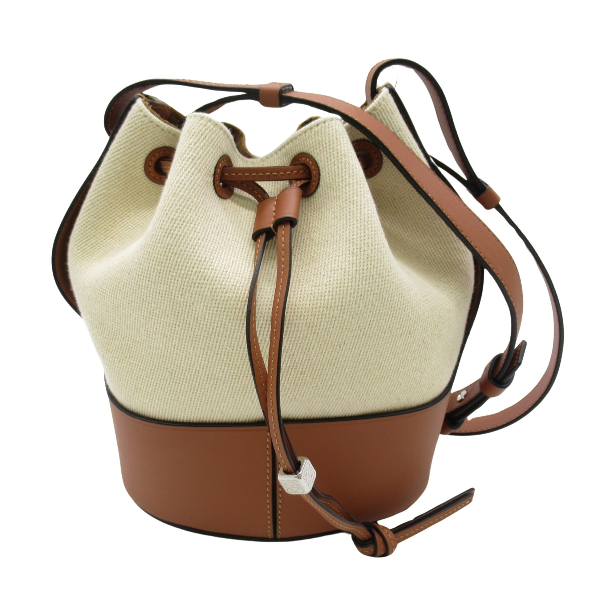 image of Brown Leather Shoulder Bag with Ample Storage