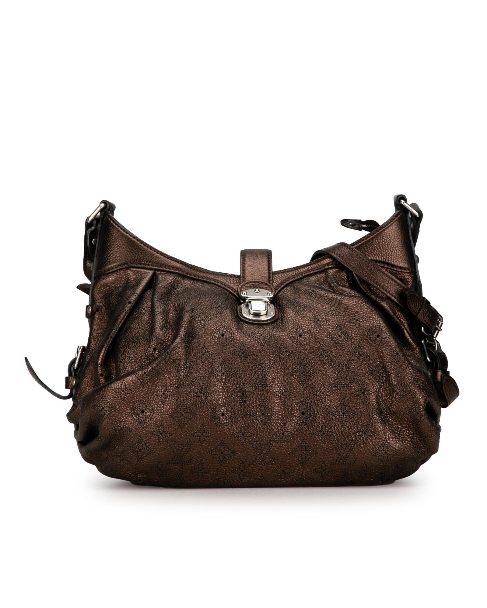 Image of Leather Mahina XS Shoulder Bag