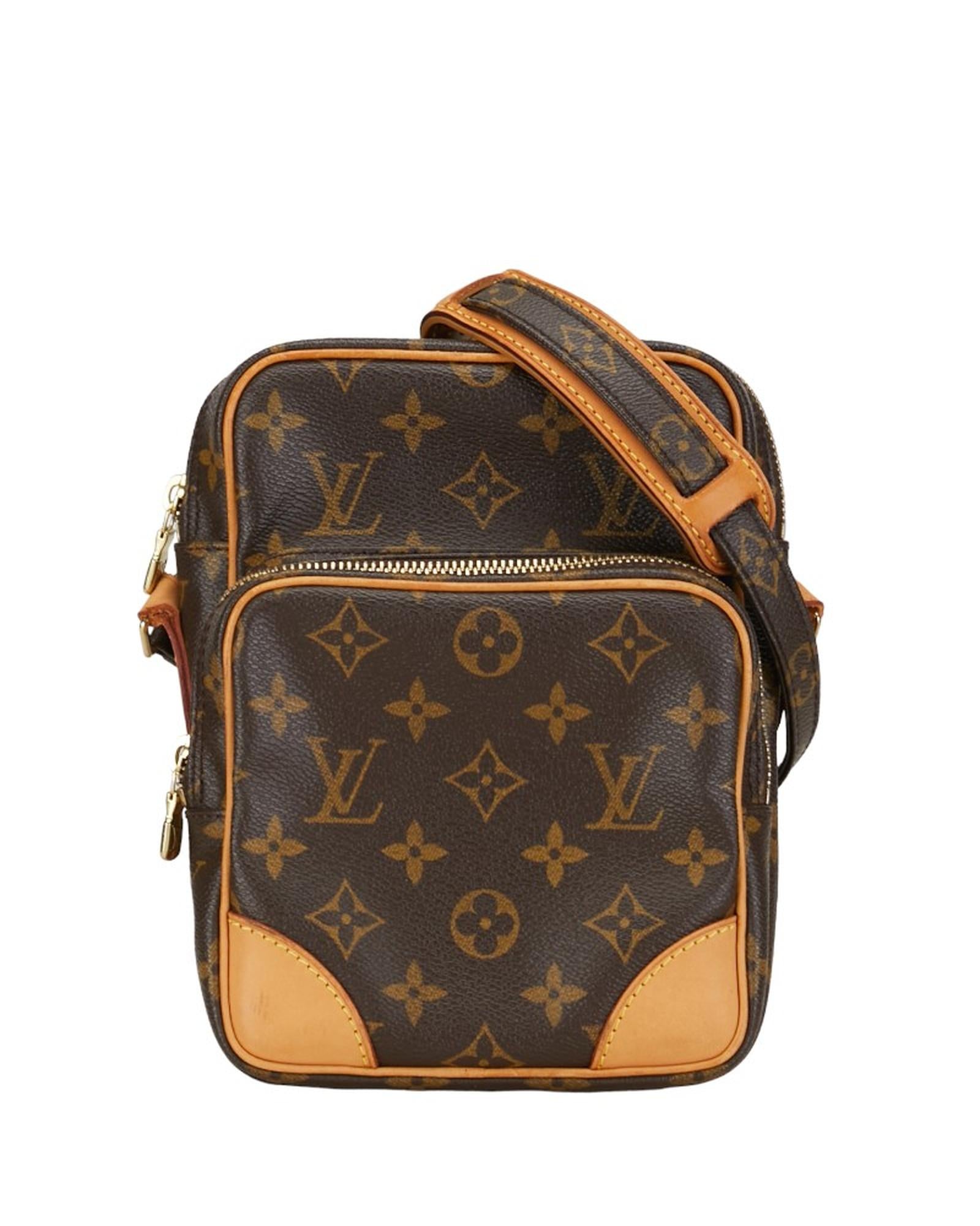 Image of Authentic Louis Vuitton Monogram Canvas Crossbody Shoulder Bag