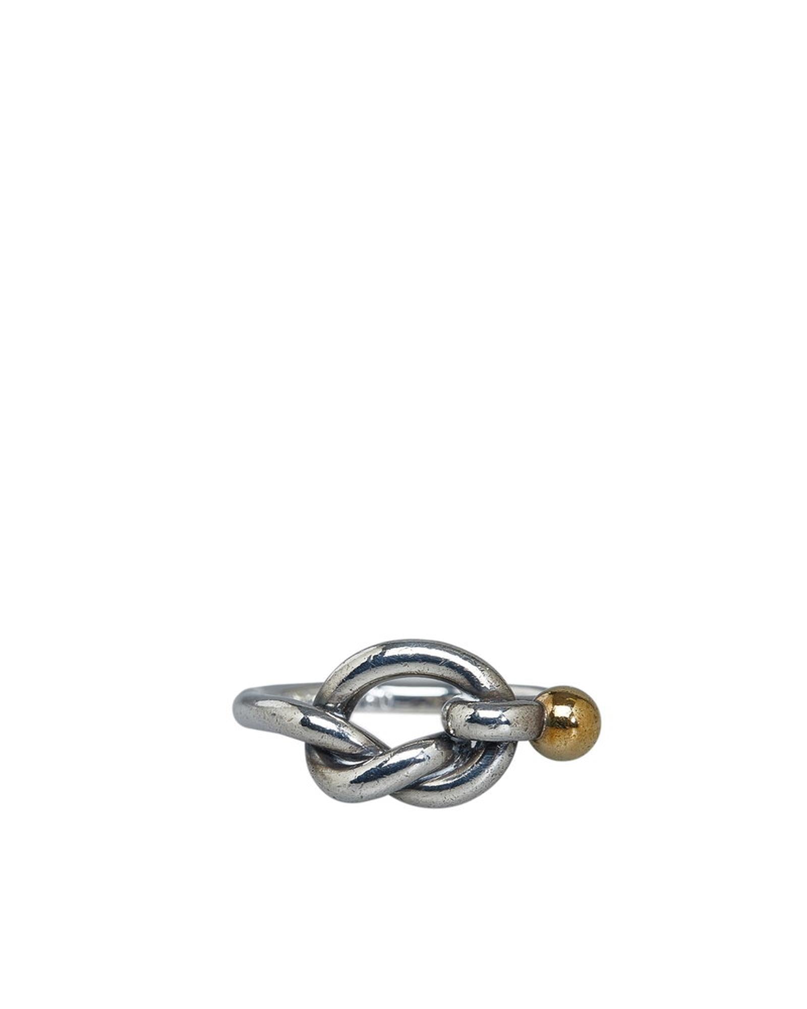 Image of Love Knot Ring in Silver SV925 and K18YG