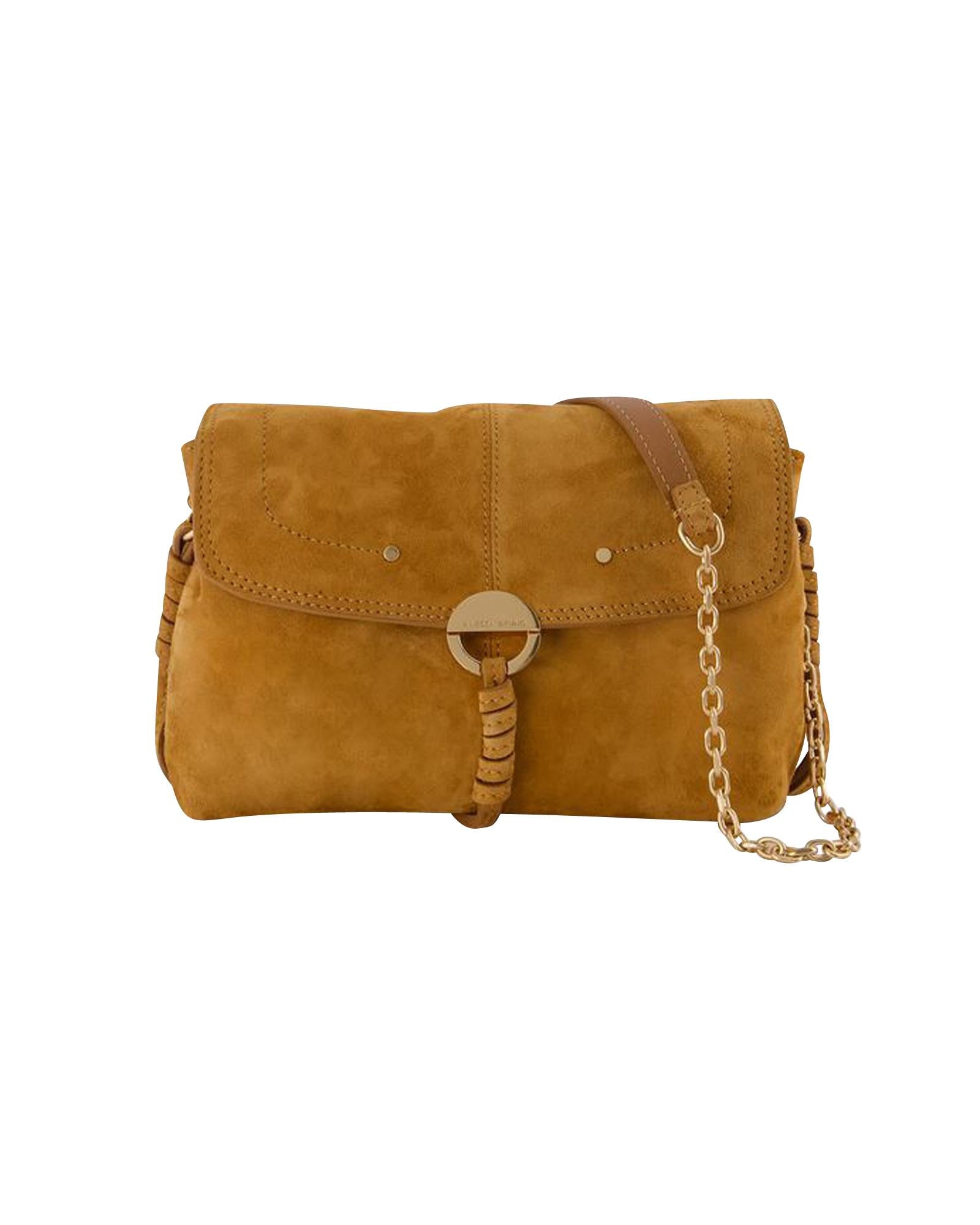 image of Othilia Crossbody Bag - Leather - Biscuit