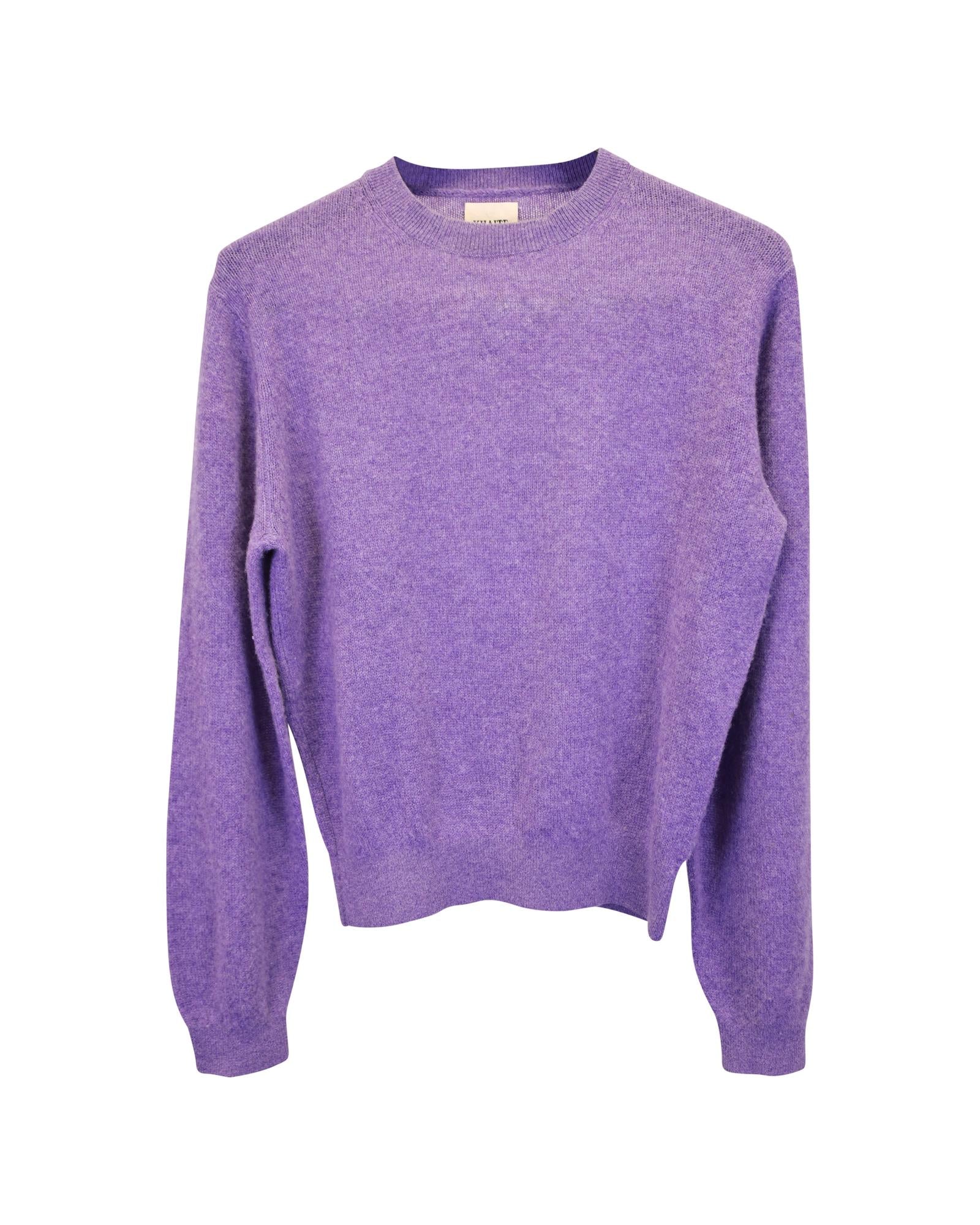 image of Luxurious Cashmere Crewneck Sweater in Relaxed Fit