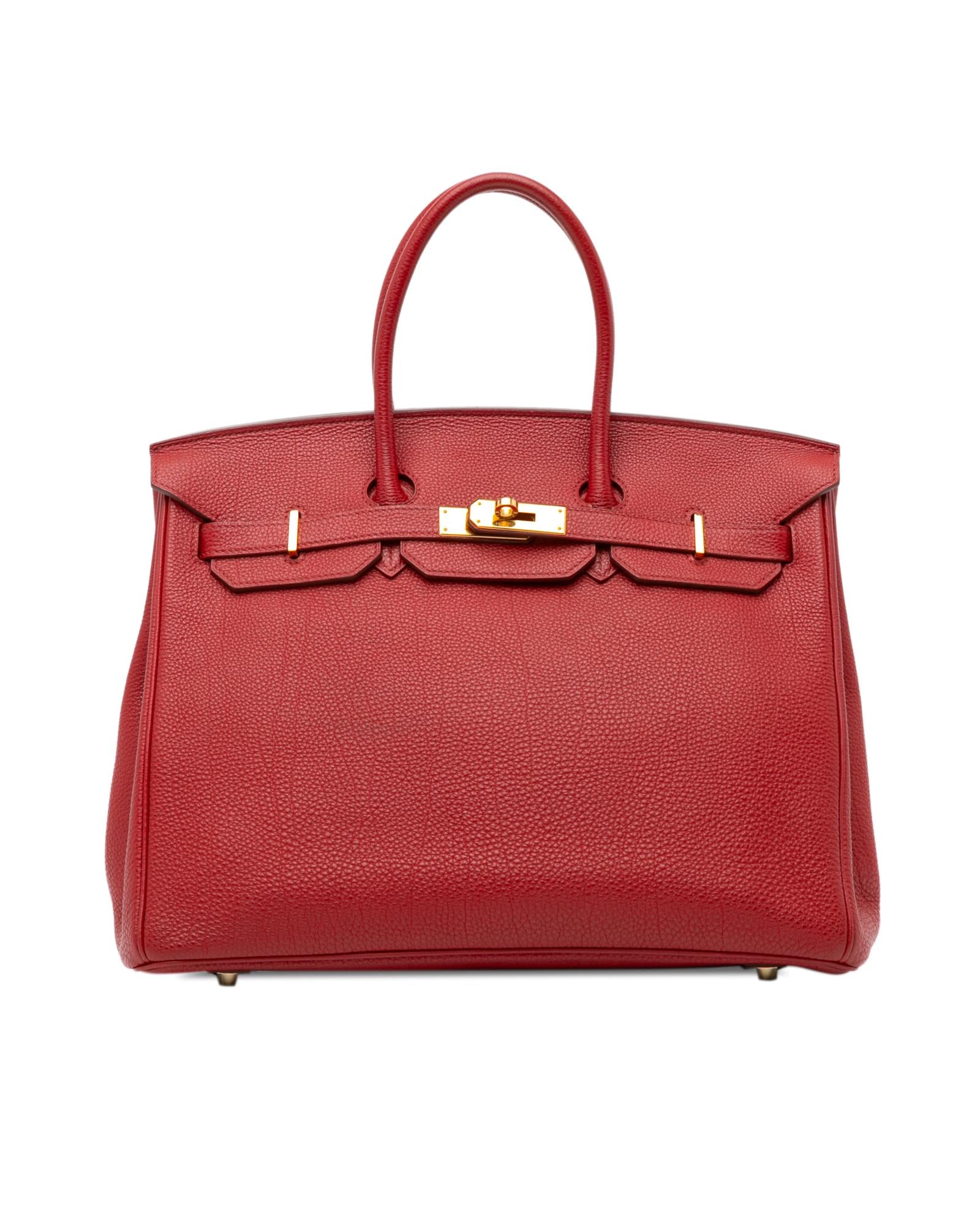 Image of Togo Leather Birkin 35 with Turn Lock Closure