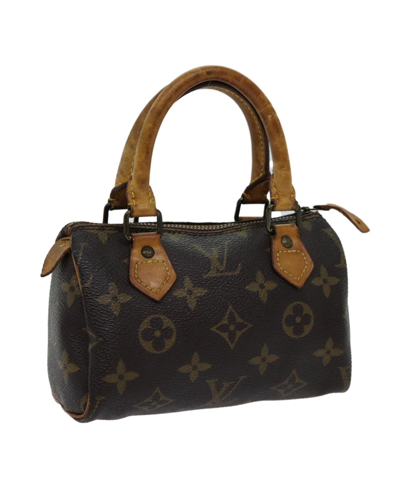 image of Authentic Mini Monogram Speedy Hand Bag