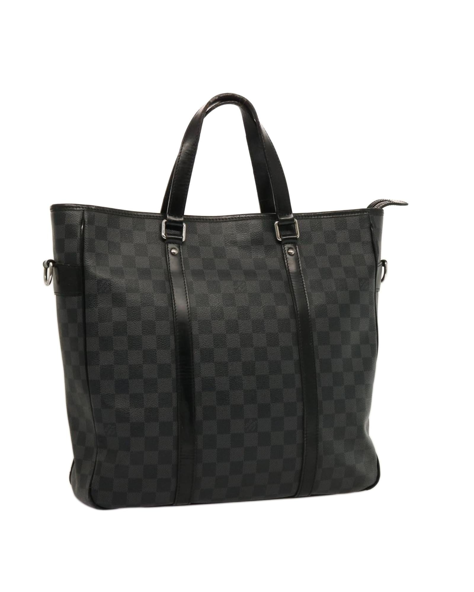 image of Damier Graphite Shoulder Bag with 2-way Handling