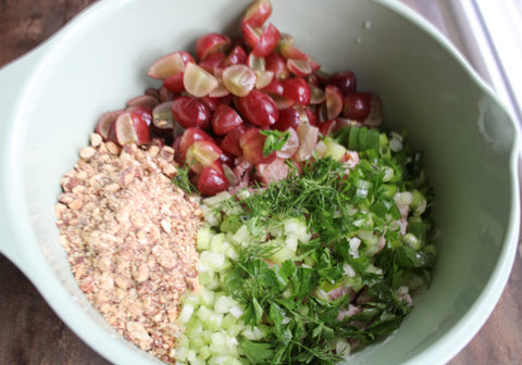 ingredients for turkey salad