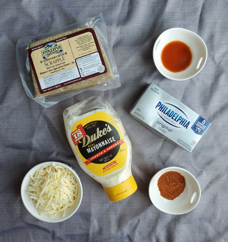 Scrapple Dip ingredients