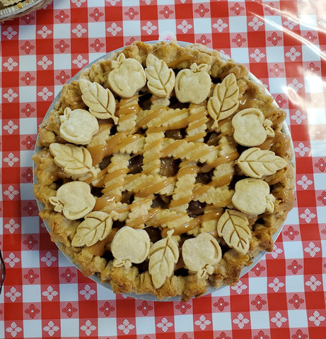 caramel apple pie