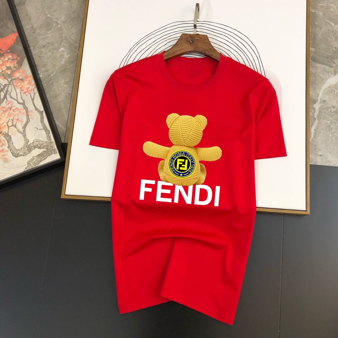 Fendi Fashion Casual Simple Men Short Sleeve T-Shirt Tops Polo s