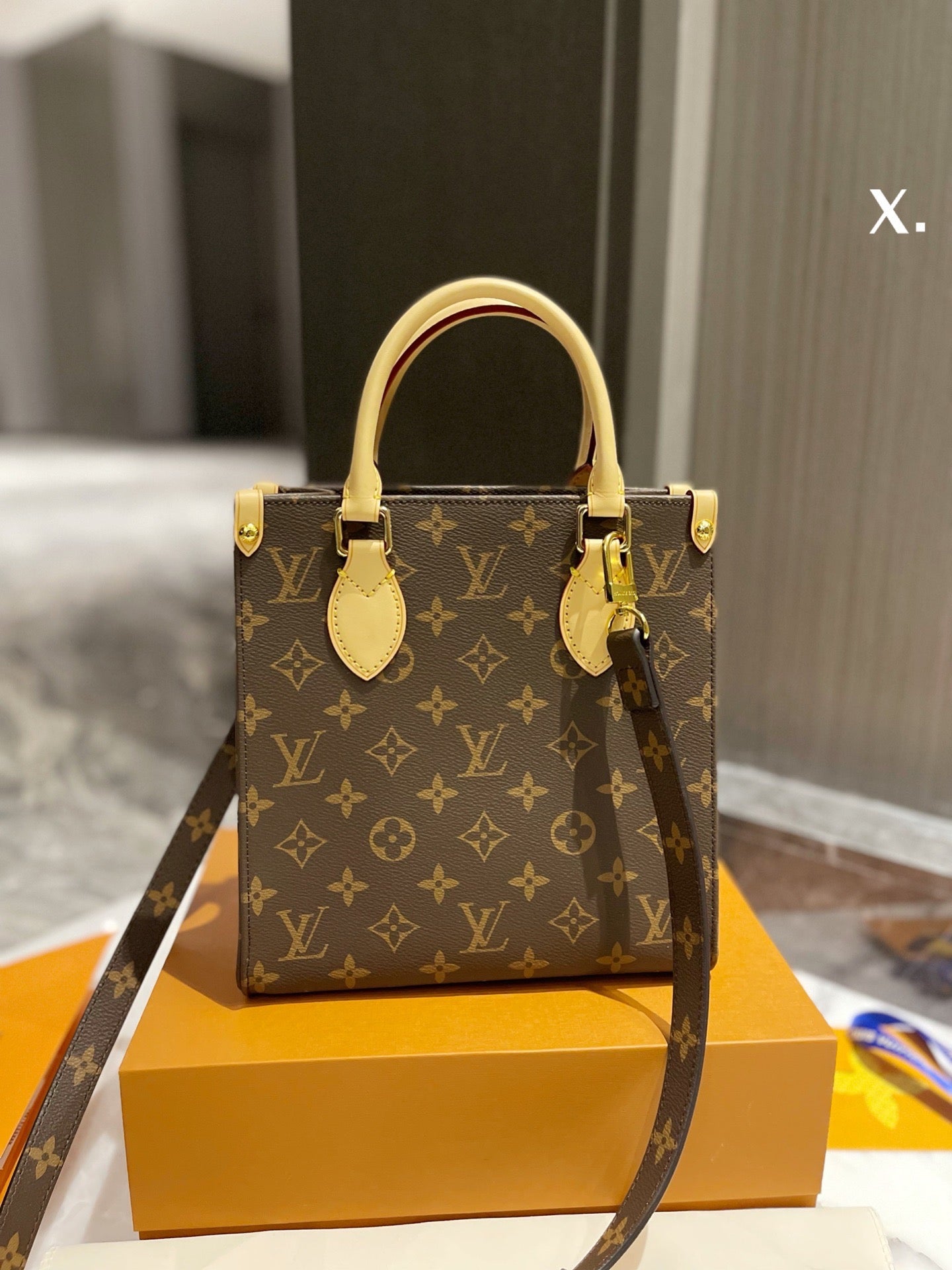 Louis Vuitton Petit Sac Plat Tote Bags for Women