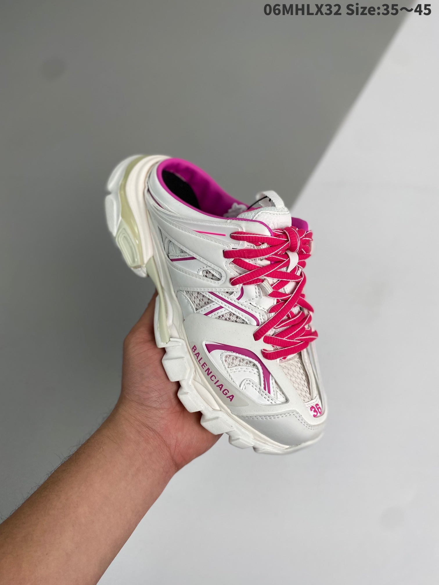 Balenciaga Sneaker Tess s.Gomma Running Shoes Half Slippers Non-