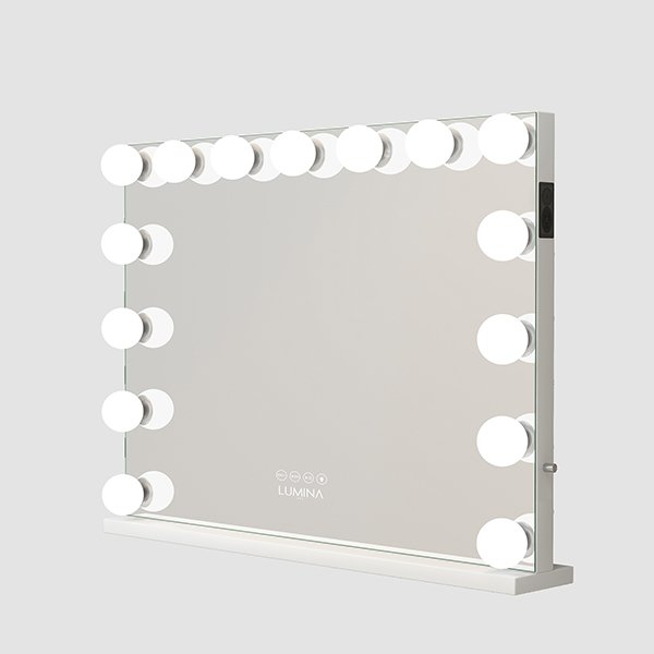 Luminar bowo Vanity Mirror with Lights Travel Makeup Mirror 360