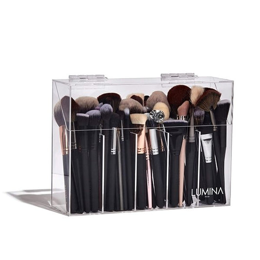 Cosmeda Silicone Makeup Brush Holder With Magnetic Closure