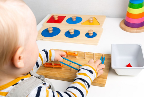 Materiales Montessori para niños