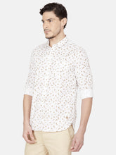 Load image into Gallery viewer, Men&#39;s Cotton Slim-fit Printed Casual Shirt-OJN1186FWhite
