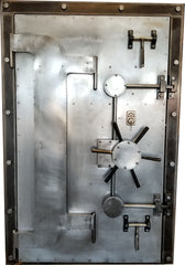 Bank style vault door for secure rooms, your home or office