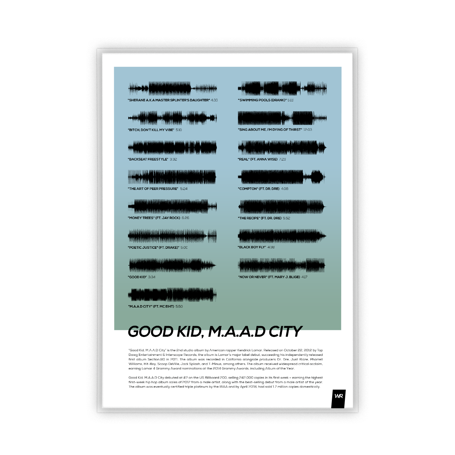 good kid maad city deluxe poster