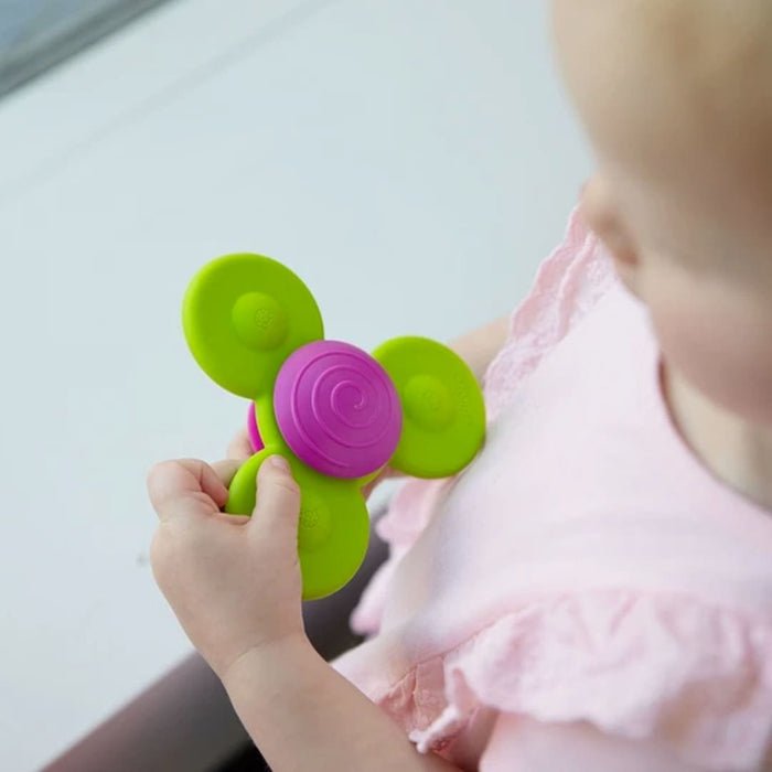 Spinners para bebés y niños Whirly Squigz