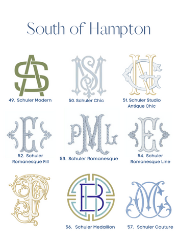 Monogram Styles