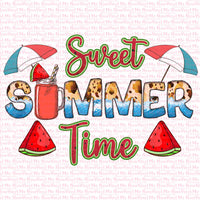 Summer - Ready to Press Sublimation Transfer