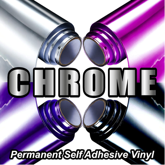 Purple Chrome Adhesive Vinyl - StarCraft Chrome