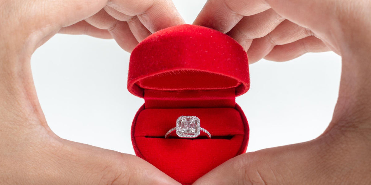 Guide on determining the ideal cost of an engagement ring, considering various factors and budgeting strategies.