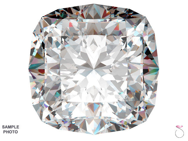 brilliant cushion cut diamond