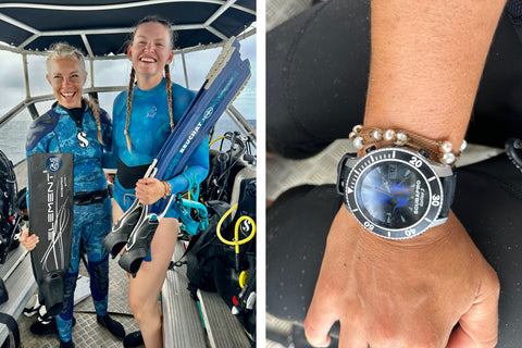 Scuba jewelry helps accessorize your technical diving gear.