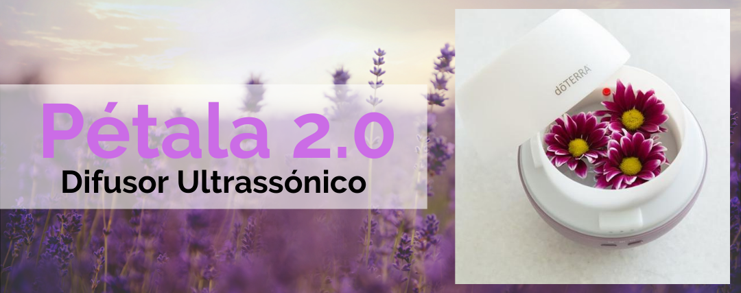 Difusor ultrassónico Pétala 2.0 da doTERRA