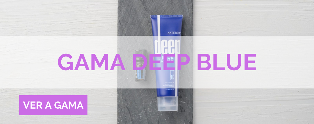 Descubra a gama completa Deep Blue da doTERRA