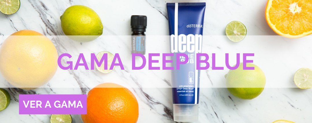 compre online a gama Deep Blue da doTERRA