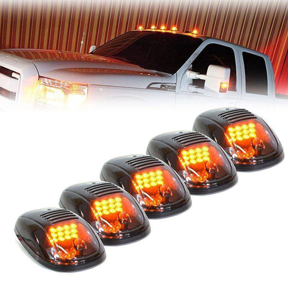 Smoked Lens LED Cab Roof Marker Running Lights led) | OEM cab roof lamps – Truck2go