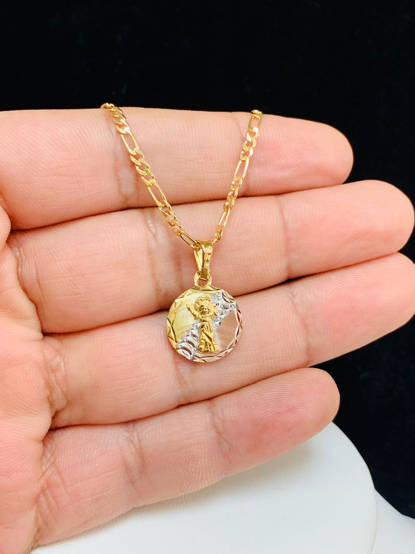 Niño Pendant • Baby Jesus Necklace 20" • Filled Pendant – primejewelry269