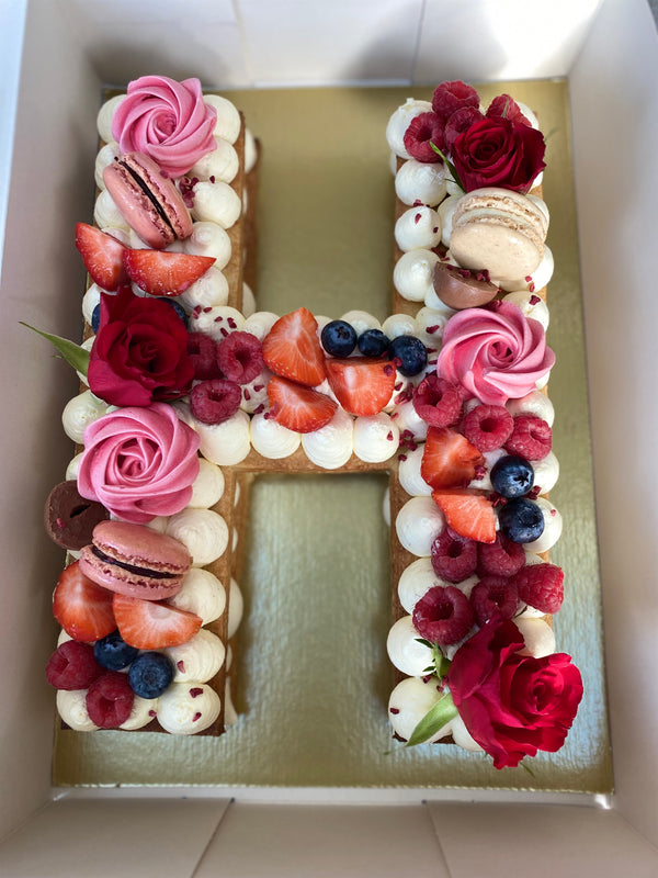 Buy/Send Eclectic Alphabet Cake Online - Rose N Petal