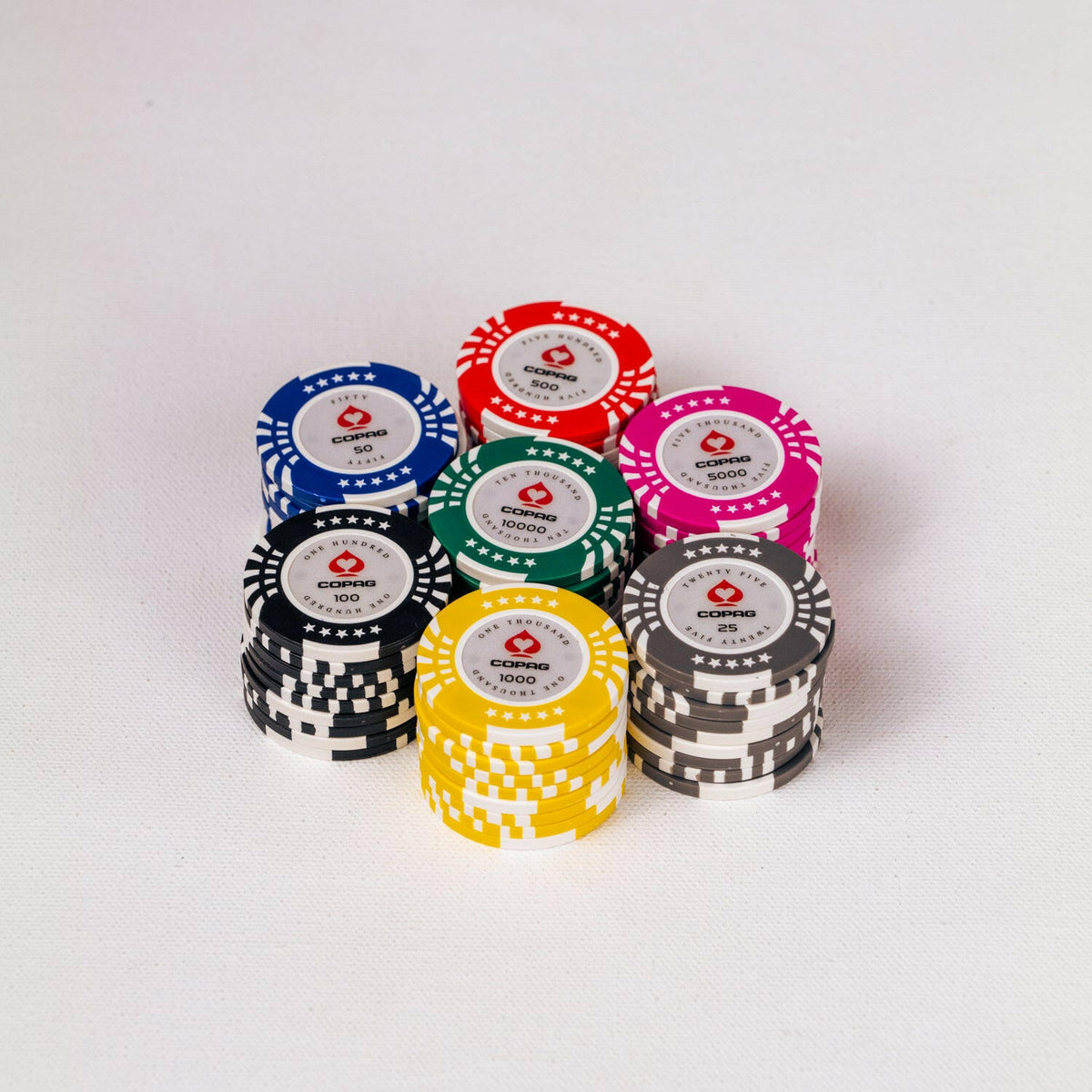 Spanien nedsænket kløft Shop Copag 300 And 500 Pieces Poker Chipsets Online At Baazistore.com