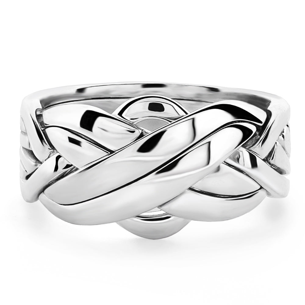 four ring rose puzzle ring