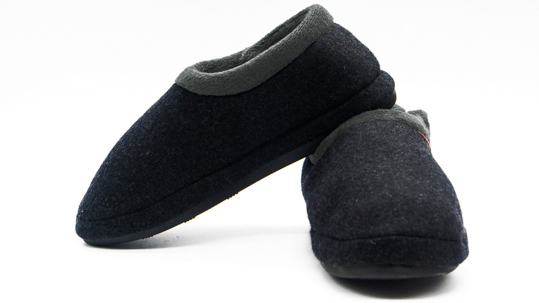 Archline Orthotic Slippers Closed – Charcoal Marl – Axign Medical Footwear